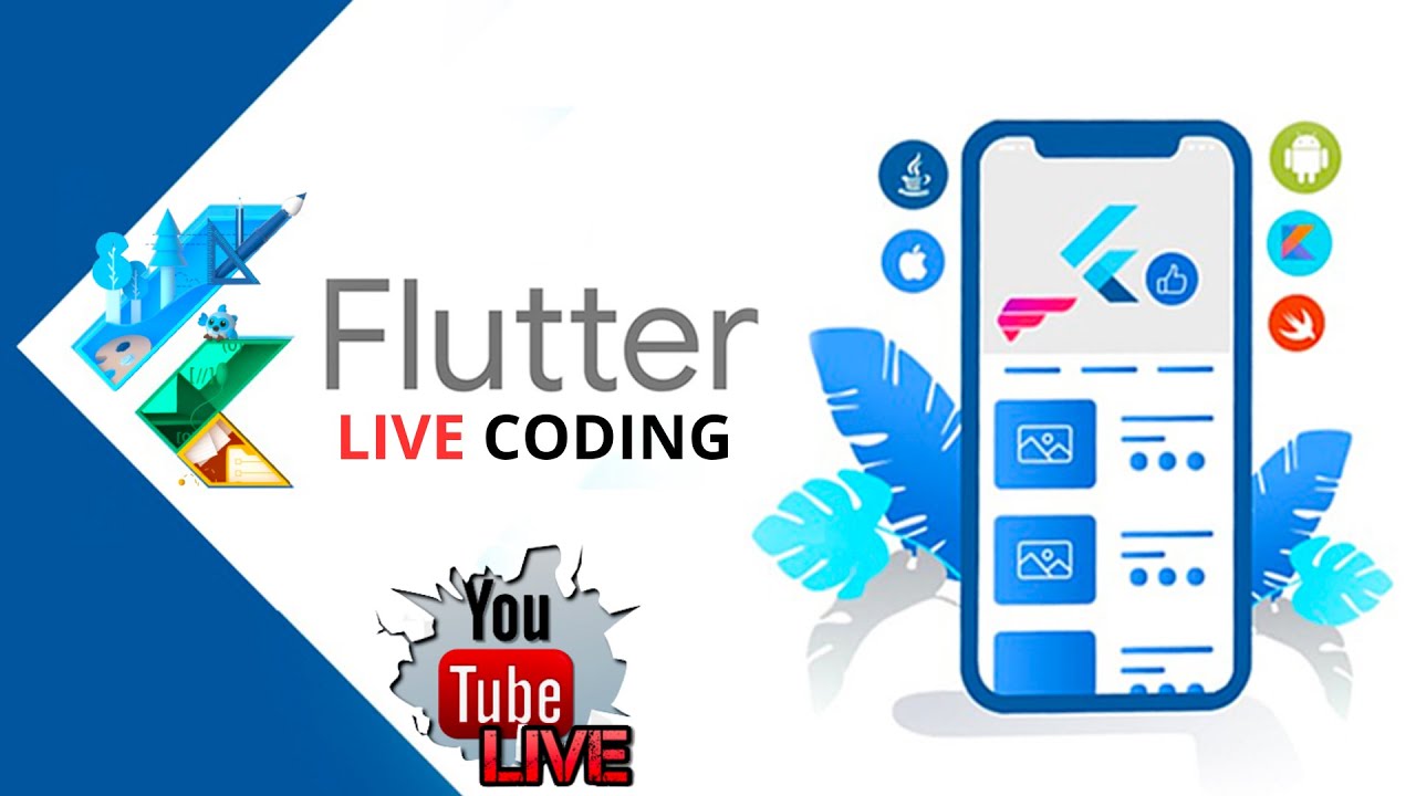 Flutter Live Coding | Job Interview haqida #JonliEfir - YouTube