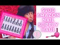 PRESS ON NAIL SUPPLY HAUL FROM AMAZON! SUPER AFFORDABLE! SMALL BUSINESS FRIENDLY | LayaLuxuries