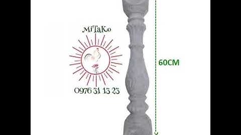 lục bình bê tông ly tâm làm lan can bền đẹp giá rẻ tại bình dương