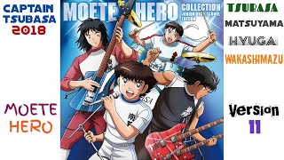 Captain Tsubasa (2018) Moete Hero Collection [Track 11] Kojiro,Tsubasa,Ken,Jun,Taro,Genzo & Hikaru