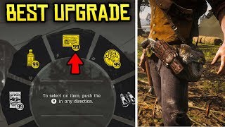 Red Dead Redemption 2 - THE BEST UPGRADE! Carry 99 Of Every Item!