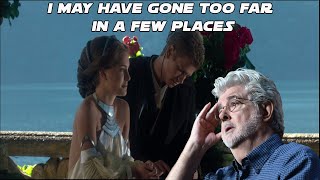 George Lucas admits Star Wars Prequels were Corny