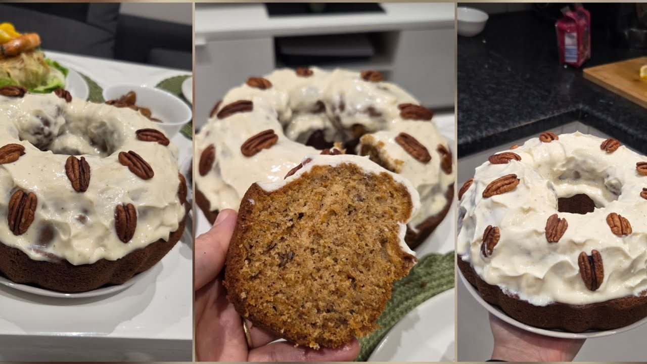 ألذ كيكة خيزو (جزر) مع طبقة كريمية كتجي رطبة و سهلة التحضير 👌