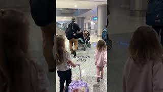 He was very exited to go I promise #husbandwife#travel#kids#husbandhumor#flyingwithkids