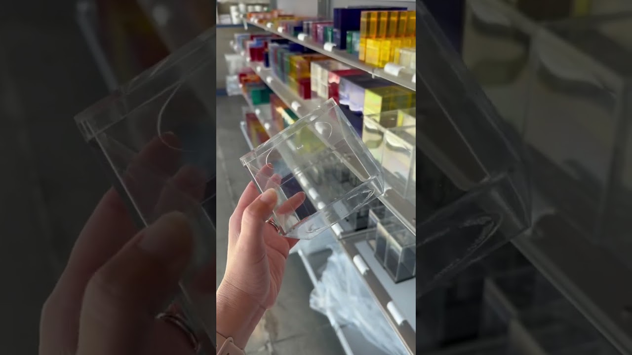 Clear Boxes for Organizing, Storage, and Display