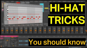Tricks to make your Hi-Hats sound more interesting | Ableton Live For Beginners
