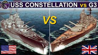 American Speed vs British Steel | USS Constellation vs G3 Battlecruiser | ft. Drachinifel | WotS