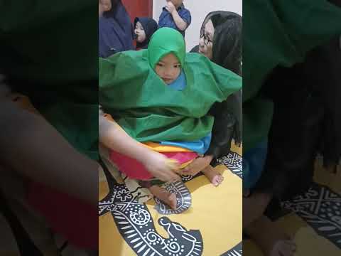 Semoga kakak Nabila menjadi anak yang sholehah #khitanan #anakbaik