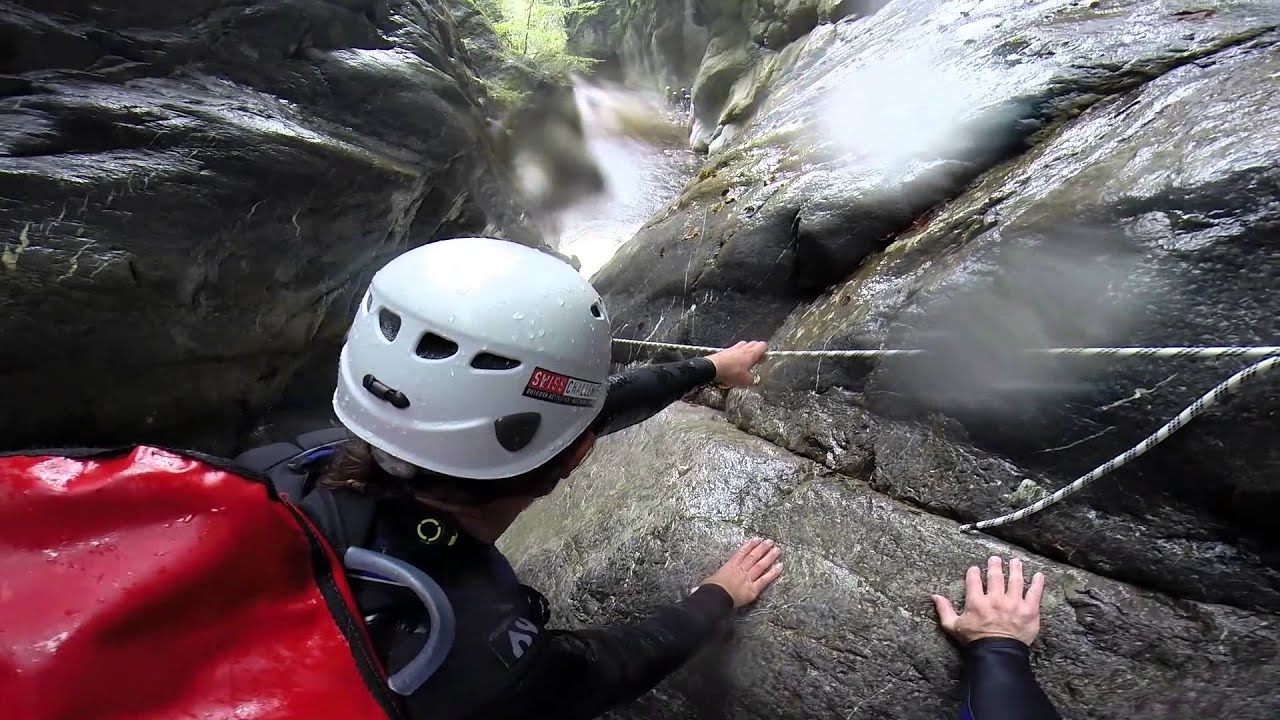 Canyoning in Interlaken, Switzerland YouTube