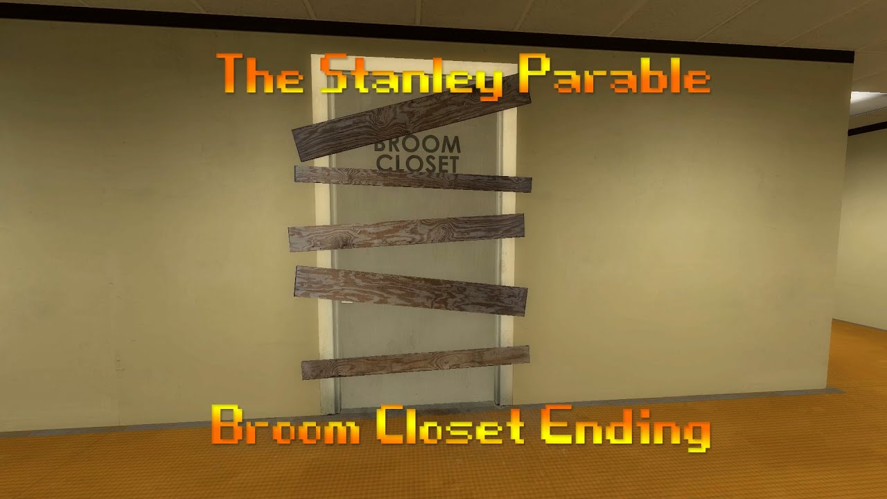 The Stanley Parable SA Broom closet ending 60FPS YouTube