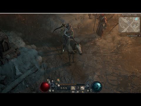 How to unlock Diablo 4 mount and reduce travel time in Sanctuary !