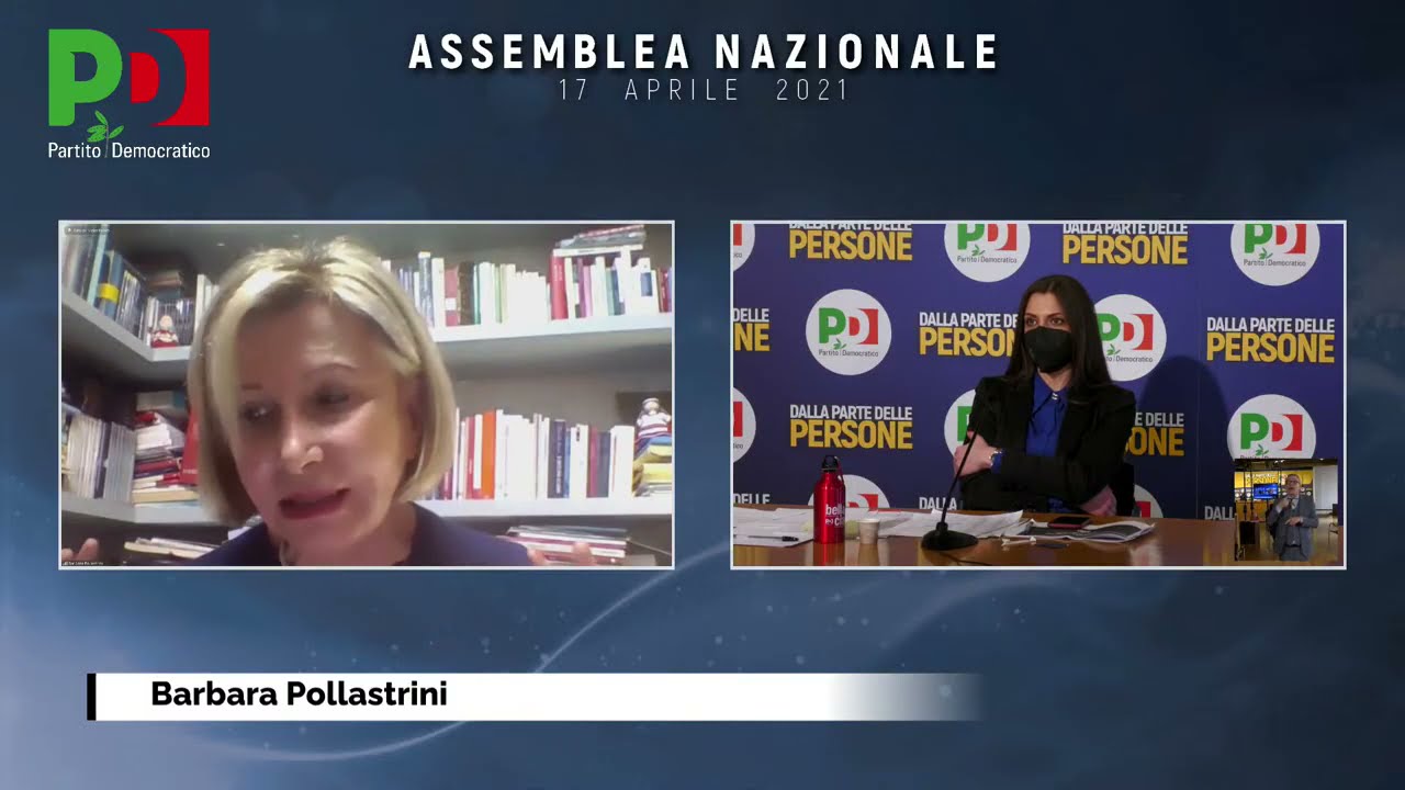 Intervento di Barbara Pollastrini - Assemblea nazionale Pd