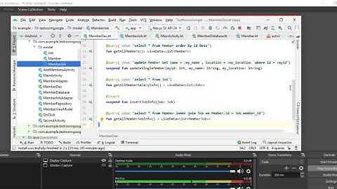 query from multiple tables android room database