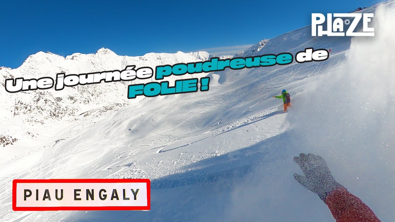 POUDREUSE et FREERIDE à Piau Engaly !