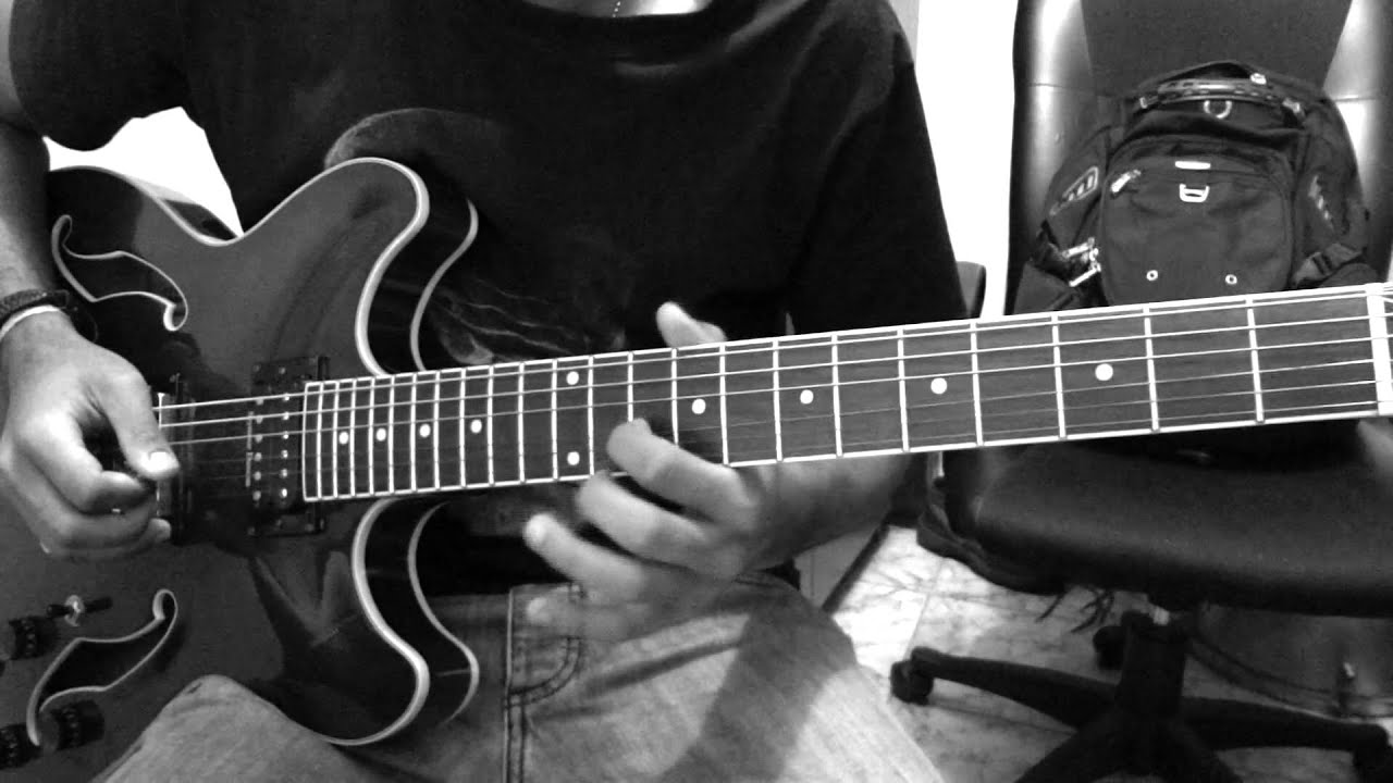 Audioslave - Like a Stone guitar solo cover