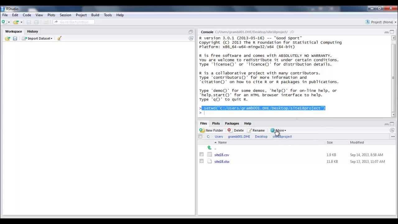 Tutorial - Getting Data into RStudio - YouTube