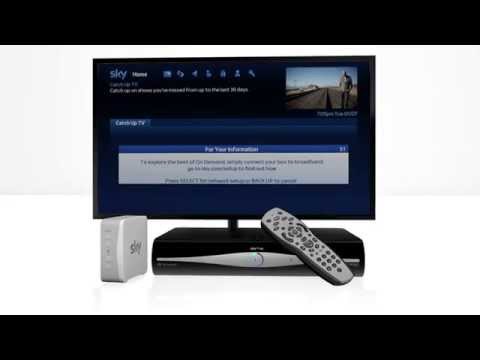 How to connect your Sky+ box to your internet