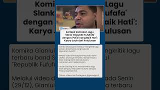 Komika Gianluigi Kritik Lagu Slank Republik Fufufafa Sindir Rekam Jejak Personel Karya Gak Tulus