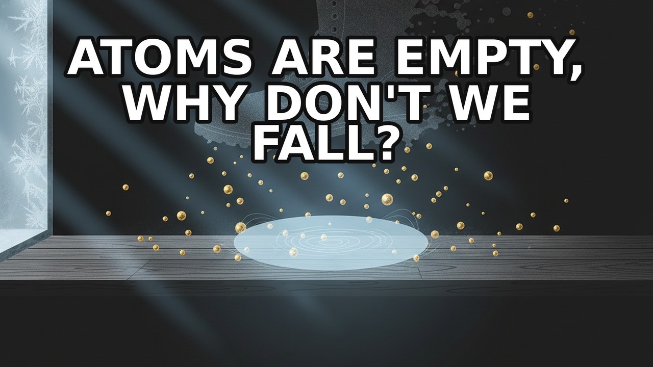 The Illusion of Touch: Why You Never Actually Touch Anything