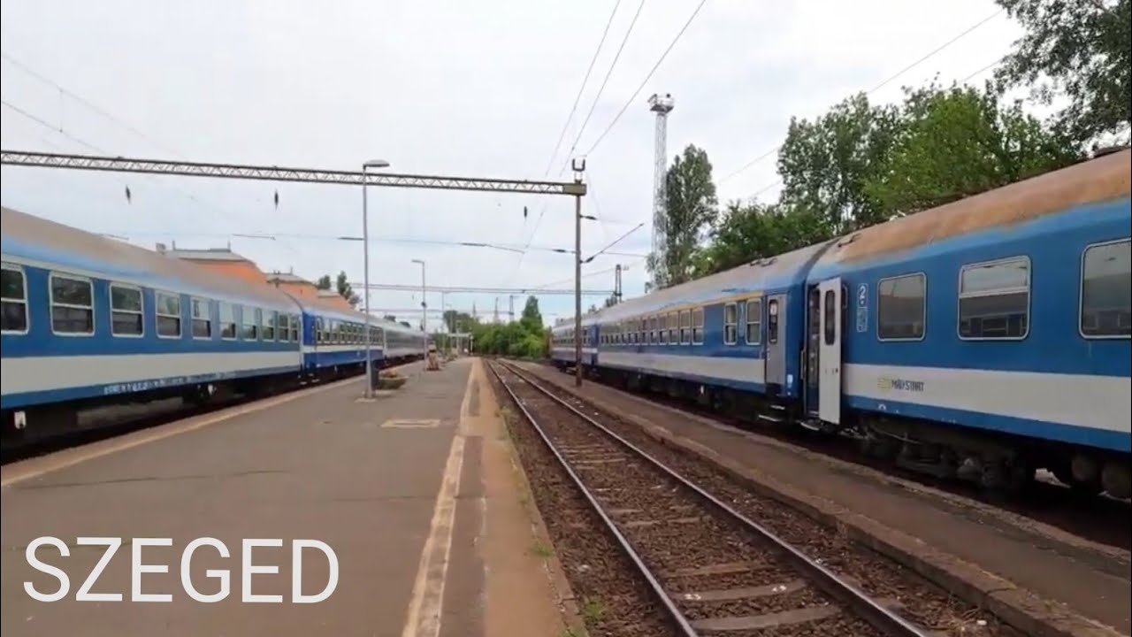 Szeged pályaudvar (4K) 2020