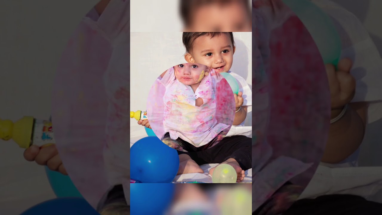 My first holi Photoshoot..