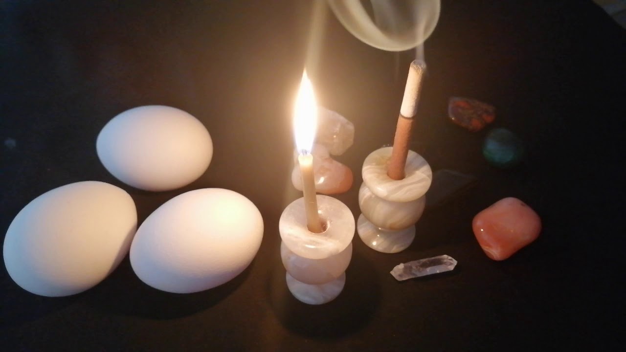 Откатка яйцом. Мощная чистка негатива. - YouTube