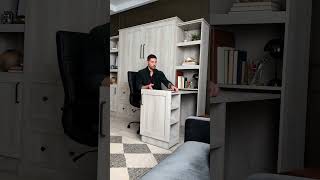 Good Thing Weve Made It Easy For You To Study And Sleep With Our All-In-One Pull Out Desk Bed