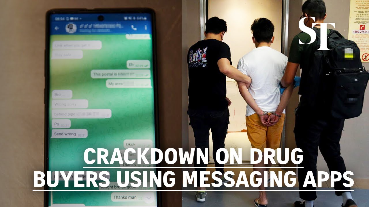 Singapore cracks down on drug buyers who use messaging apps including Telegram
