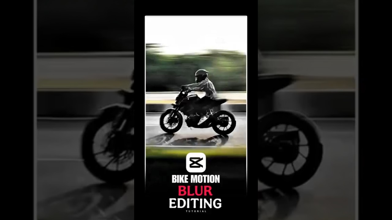 Bike Motion Blur Editing ||