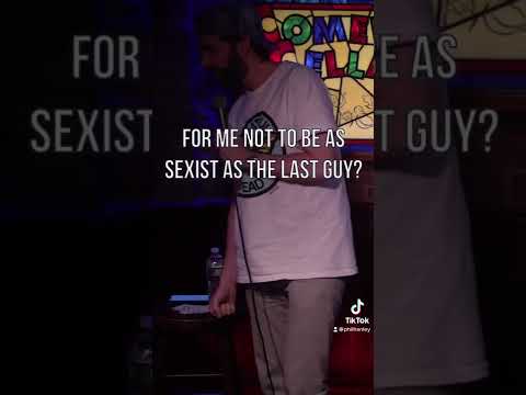 A woman was offended in the crowd and I smoothed it over.