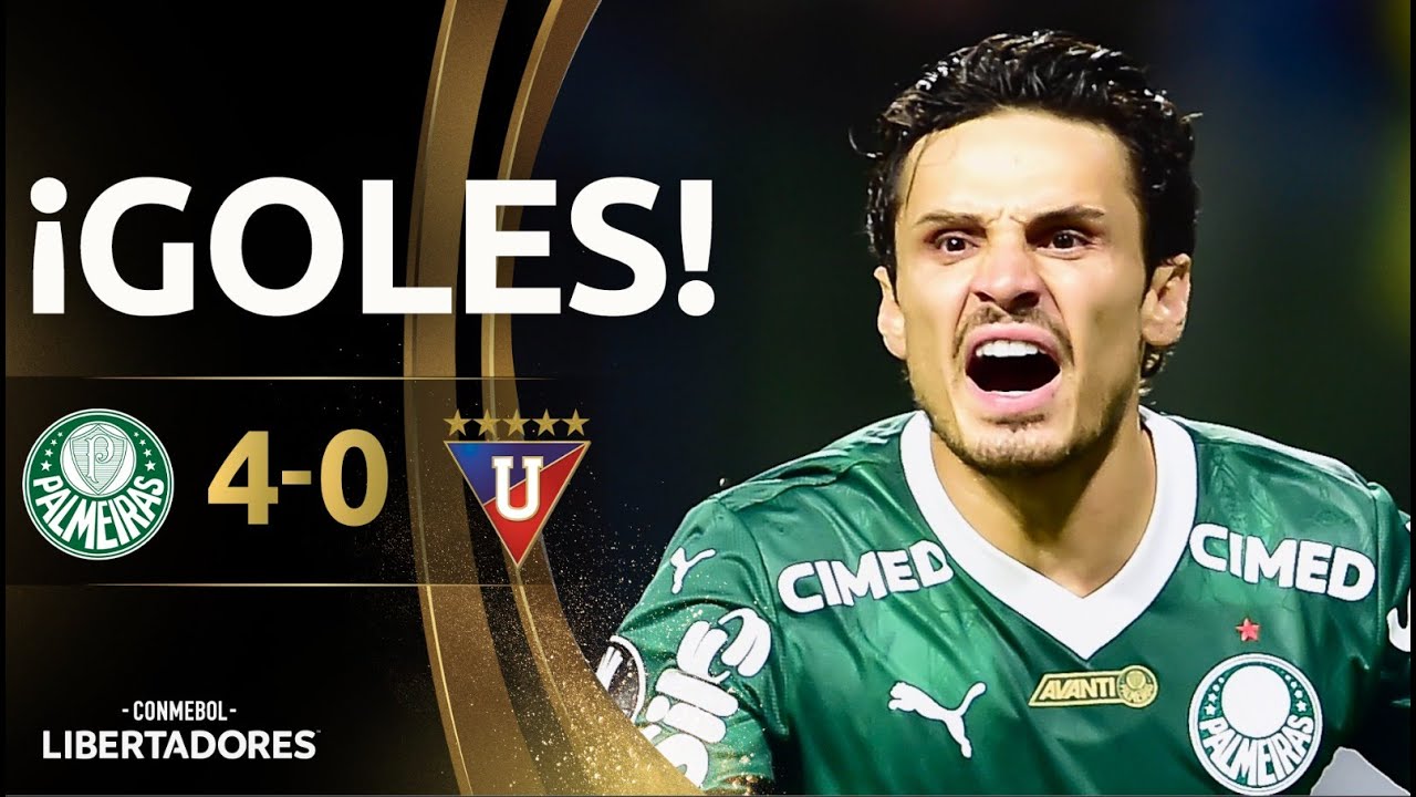 GOLES | PALMEIRAS vs. LDU | SEMIFINAL | CONMEBOL LIBERTADORES 2025