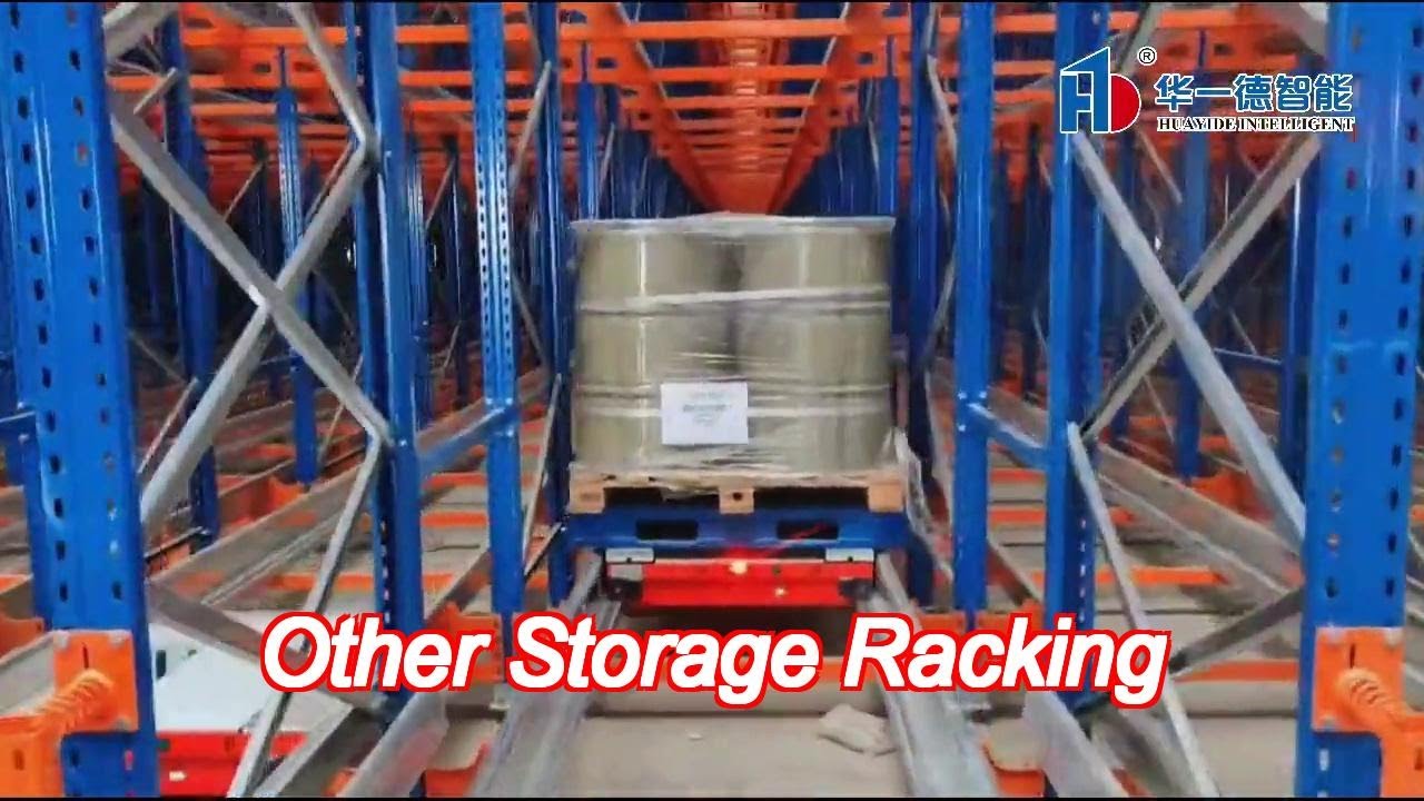 radio shuttle pallet racking pallet runner rack warehouse storage rack