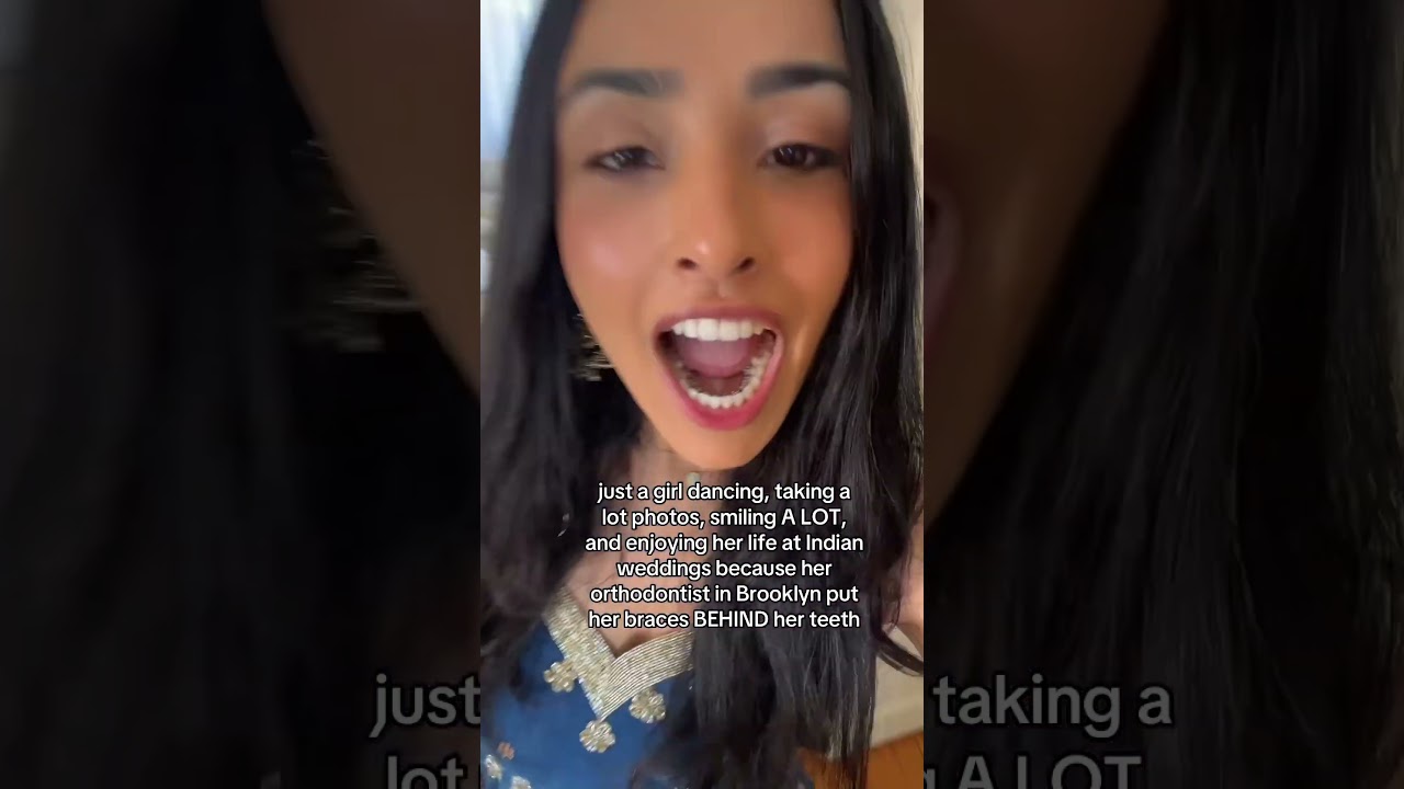 I love having lingual braces