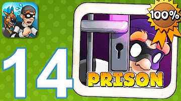 Robbery Bob - Gameplay Walkthrough Part 14 - Chapter 11: Prison (iOS, Android)