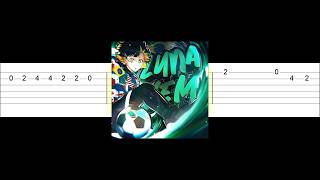 LUNA VEM · Dj Samir · ANMANE · Habazane · nulled. (Easy Guitar Tabs Tutorial)