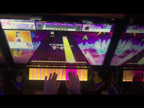 【チュウニズム CRYSTAL】 ただ君に晴れ (MASTER)  理論値 ALL JUSTICE CRITICAL 手元 【CHUNITHM】
