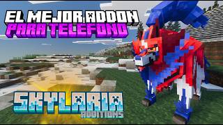 😱[ NUEVO ADDON DE POKEMON ] Para minecraft bedrock (26.X) Igual al de java / SKYLARIA