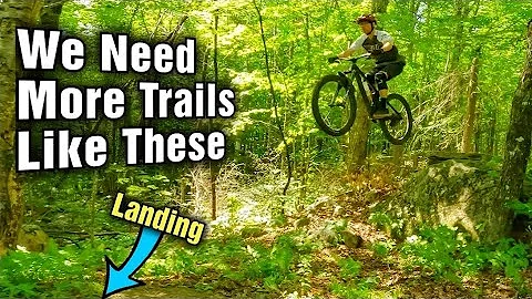 Quite Possibly The Best Trails in New England | Mountain Biking Victory Hill Vermont