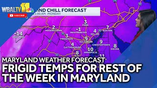 Frigid temperatures expected all week long
