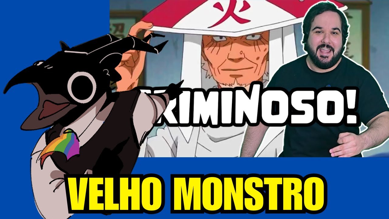 O TERCEIRO HOKAGE É UM MONSTRO IMPERDOAVEL (E EU SOU VELHO) - REACT ZÉ RENACHO