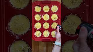 Easy Egg Cups BETTER than Starbucks Egg Bites!?  GREAT for Meal Prep! 😍  #shorts