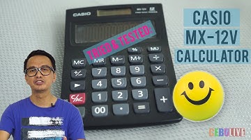 Tried & Tested Casio MX-12V Calculator