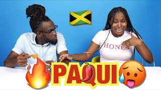 Jamaicans Try Paqui (WITH HAUNTED GHOST PEPPER)