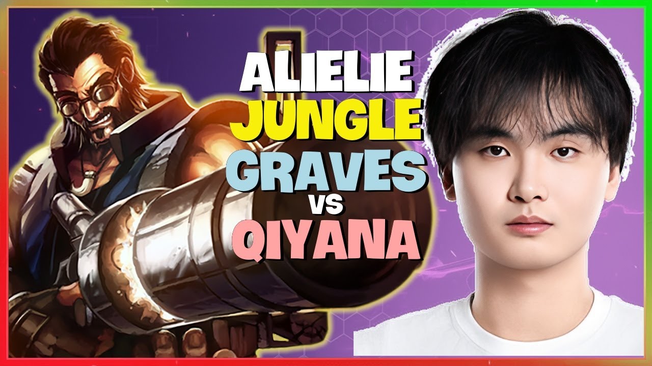 Alielie Shows Unstoppable Challenger Jungle Pathing with Flawless Graves Mechanics Engsub