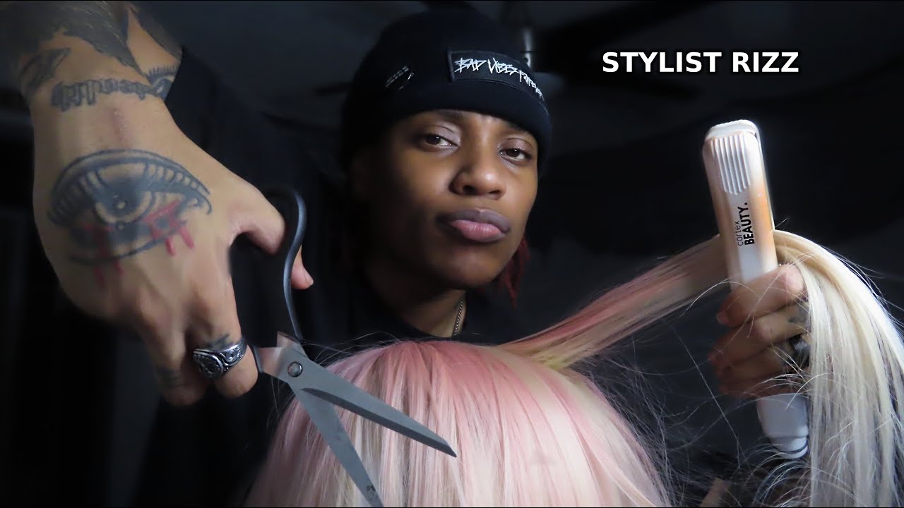 ASMR Male Hairstylist Fks yo scalp up | roleplay 😈