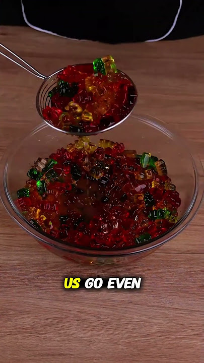 learn this before! A genius trick with Haribo that everyone should know #cooking #recipe