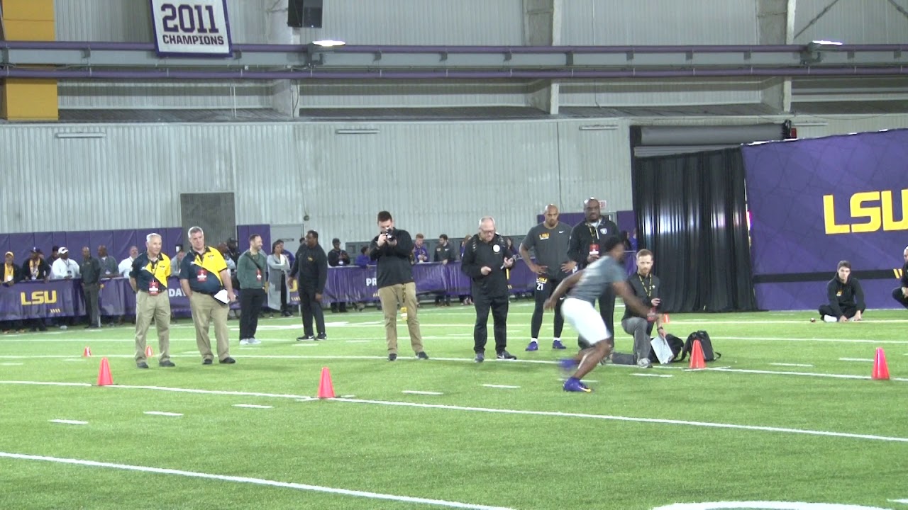 Lsu Pro Day Highlights Devin White And Greedy Williams Projected To Go First Round Youtube