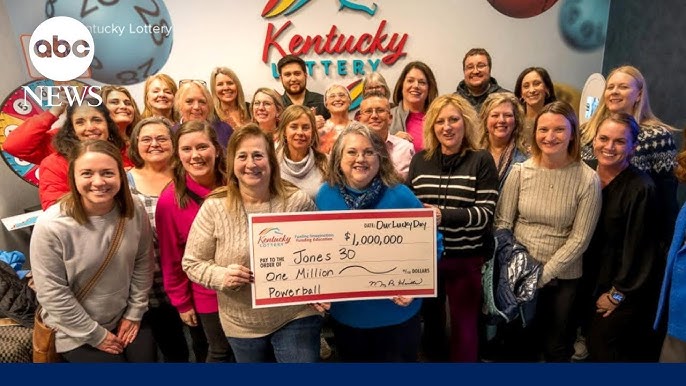 A Group Of Kentucky Teachers Celebrate Lottery Win