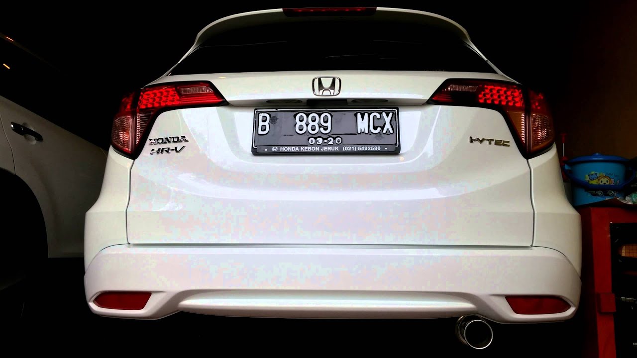 2015 Honda HR V  with Spoon Sports Exhaust  4K YouTube