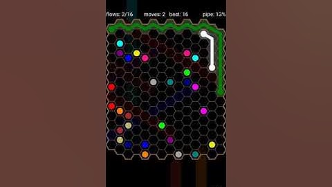 How To Solve Flow Free Hexes Premium 14x14 Mania Level 66 Board Walk Through Solution Walkthrough
